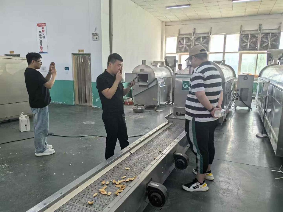 流水线电磁炒货设备